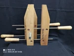 Vintage Wood Clamp, Sears Craftsman Model 66638-8 12" Throat Depth 6". Fixed Price $18.95.