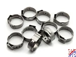 10PCS. Oetiker Stepless Ear Clamp 7MM Width 14.5-17.0MM 0.571-0.669IN. 16700017. Fixed Price $5.99.