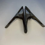 Vtg Hargrave Cincinnati Spring Clamp #2 Holding Usa 6. Fixed Price $24.99.