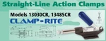 850X1.28 MO.13030/485CR Str.-line Act.clamps-clamp-rite Item No. 4313485(FT). Fixed Price $25.75.