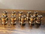 Pack Of 10 Viega Pex Adapter 1/2" Propress Bronze 99620. Fixed Price $44.99.