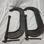 Jorgensen No. 132 C-clamps 12 Drop Forged Steel Usa Vintage Lot. Fixed Price $93.75.