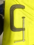 Husky C-clamp 6" 823 139. Fixed Price $15.00.