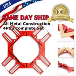4PCS/SET 90 Degree Right Angle Clip Clamps Corner Holders Woodworking Hand Tools. Fixed Price $14.99.