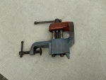 1/2" Stanley Handyman No. H1209 Clamp On Bench Vise-antique Tool. Fixed Price $33.00.