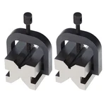 2 Pack Durable Chrome Steel 1-3/8" 1-5/8" 1-3/4" High Precision 90 "v" Block. Fixed Price $60.99.