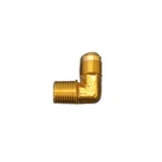 Hpc Fire 90 Degree Male Elbow Brass Fitting, 1/2IN. Tube, Mip. Fixed Price $17.90.