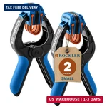 Rockler Small Spring Clamps (pair) - Easy Squeeze Bandy Woodworking For T. Fixed Price $27.98.