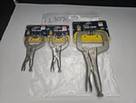 Irwin Vise Grip 2- 6SP & 11SP C-clamp Locking Pliers W/swivel Pads (TL3070). Fixed Price $69.95.