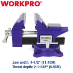 Workpro 4-1/2" Vise Versatile Vice For Workbench, Pipe And Home Projects. Fixed Price $49.99.