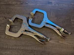 Lot Of 2 Pittsburgh 11" Swivel Pad Locking Pliers Welding Automotive Nice. Fixed Price $14.95.