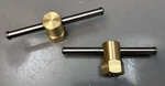 Wilton Vise Brass Swivel Lock Clamps 1" Hex Base 5/8"-11 Thread C2 C3 600. Fixed Price $150.00.