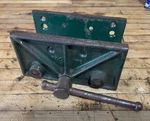Brink Cotton (b&c), #176 Woodworking Vise, Green, Wide, Used Condition. Fixed Price $22.00.