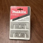 Makita Steel Planer Blades Piece 3-1/4 (82MM) Sealed D-17217. Fixed Price $12.39.