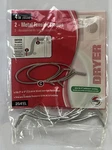 Pack Of Dryer Vent Duct Inch Metal Spring Tension Clamp Lambro 2541L. Fixed Price $6.85.