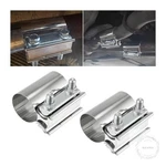 2PCS Car Exhaust Clamp, Inch Stainless Steel Auto Butt Joint Band Sleeve. Fixed Price $18.82.