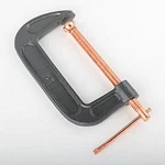 5" Cast Iron Heavy Duty C-clamp For Wood Metal Clamping Cclamp. Fixed Price $18.39.