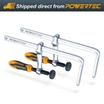 Powertec 71409 Quick Screw Guide Rail Clamp For Mft And Track Saw. Fixed Price $32.29.