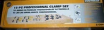 15 Piece Professional Clamp Set - Columbian #27300 New!. Fixed Price $59.99.