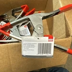 8X XM10 4 In. Metal Spring Clamp. Fixed Price $132.00.