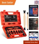 Durable Valve Spring Compressor With C-clamp & 5 Collet Adapters 10 Pcs Total. Fixed Price $48.99.
