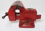Vtg. Wilton 4" Red Vise, Swivel Base 121072 Made In Usa. Fixed Price $59.99.