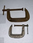 Lot Of Vintage Brink & Cotton No. 144 142 Clamps. Fixed Price $16.95.