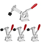 4 Pack Hold Down Toggle Clamp Latch Antislip Red 201-B 220LBS Quick Release Tool. Fixed Price $19.59.