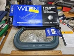 Nib Wilton C-clamp Tool Drop Forged Steel Model No. 408 8" New In Box. Fixed Price $70.00.