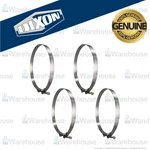 Genuine Dixon 9" T-bolt Pack (4) STBC900 Stainless Steel Hose Clamps. Fixed Price $57.43.