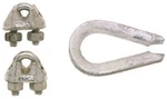 Apex Tools Group B7675109 .13 In. Rope Clip & Thimble. Fixed Price $21.03.