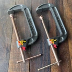 Olympia 6 Inch Clamp Pair Cast Iron Hand Tools. Fixed Price $29.99.