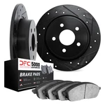 For Honda Civic 17-20 Dfc Pro-kit 5000 Drilled & Slotted Rear Brake. Fixed Price $127.14.