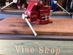 Restored Vintage Columbian D43 1/2 Bench Vise Jaws 17 Lb Usa. Fixed Price $210.00.