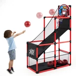 Joyin Red Arcade Basketball Game Set, Indoor 35" X 18" W 55" H,. Fixed Price $56.95.