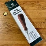 Discontinued Brand New Woodriver Small Plane Screwdriver W/ Bubinga Handle. Fixed Price $35.00.