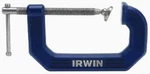 Irwin Regular-duty 5" Max Opening, 3-1/4" Throat Depth, Cast Iron Standard C-.... Fixed Price $18.02.