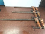 (3) Jorgensen 4503 Heavy Duty Bar Clamps 5" X 24" & 30" 1-1/2" Wide Beam. Fixed Price $158.88.
