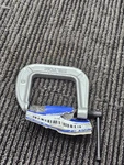 (qty 2) Wilton 41426 2-1/2'' 140 Series Opening Carriage C-clamp. Fixed Price $25.19.