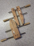 2 Craftsman Model #66639 -10 Wood Clamps. Fixed Price $25.00.