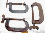 3 Vtg Heavy Duty Clamps Mark Chicago 5" 2 Hargrave Superclamp 44 4" Usa. Fixed Price $29.00.