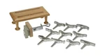 Eurotool Mini Forming Raising Set - 10 With Stand Vise. Fixed Price $385.40.