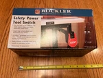 Rockler Safety Power Tool Switch Heavy-duty 15 Amp New In Box Nib Stop Paddle. Fixed Price $29.99.