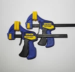Set Of Two Irwin 6" Quick-grip Bar Clamp & Spreader, Reversing, Reversible. Fixed Price $31.99.
