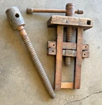 Vintage Woodworking Vise Bench Hammacher Schlemmer Co New York, Ohio Tool!!. Fixed Price $288.88.