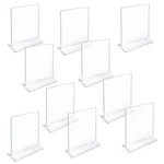 Azar Displays T-frame Sign Holder 5" Wide X 7'' High, 10-PACK. Fixed Price $58.62.