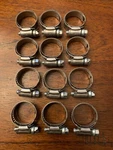 Ideal Tridon Lined Hose Clamps Size #12 (13 32MM) (1/2" 1/4") Lot Of. Fixed Price $14.85.