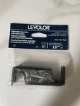 Levolor Adjustable Cafe Rod Brackets New Black. Fixed Price $14.77.