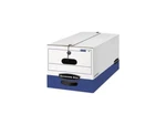 Bankers 00012 Liberty Max Strength Storage Box, Legal, 15 24 10, White/b. Fixed Price $296.99.