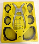Vintage Ulmia 173 Mitre Clamping Set W/ 49 Clamps Rings West Germany Ott. Fixed Price $199.95.